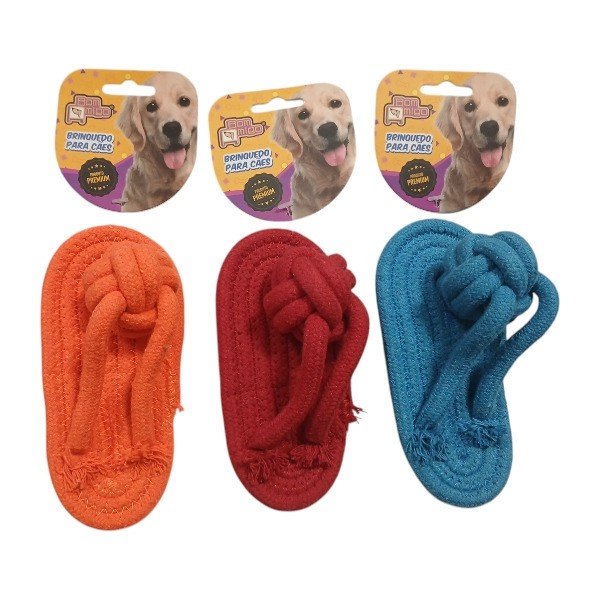Brinq Dog Corda Slipper BOM AMIGO