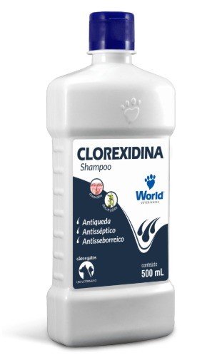Shampoo Clorexidina 500ML WORLD
