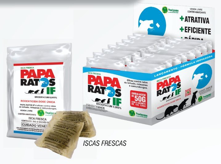 PAPA RATOS IF DISPLAY 20X50G TAPINOMA