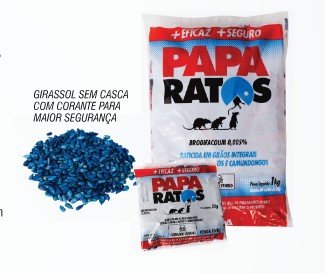 PAPA RATOS S/ CASCA PCT1KG 40X25G TAPINOMA