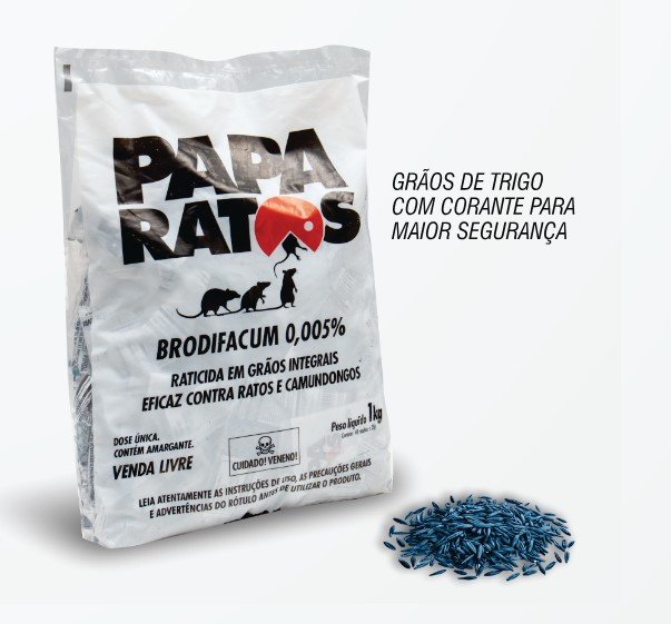 PAPA RATOS TRIGO PCT 1KG 40X25 TAPINOMA