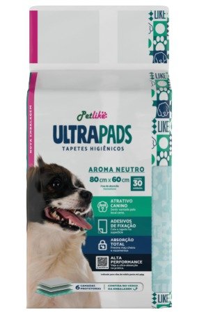 Tapete Higiênico Ultra Pads 30un 60x80 