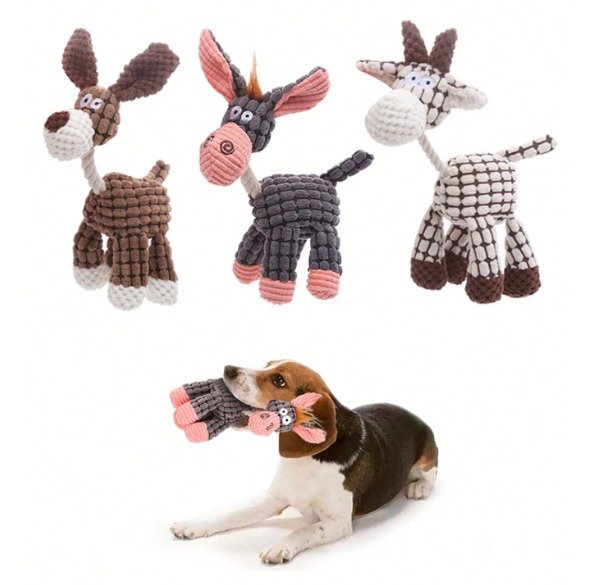 Brinq Pelúcia Burrinho Dogs Era