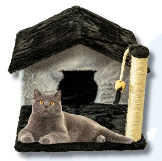 Arranhador Casa Poste Animaix