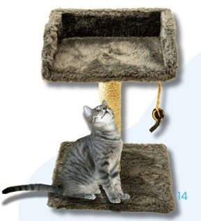 Arranhador Plataforma Cama Animaix