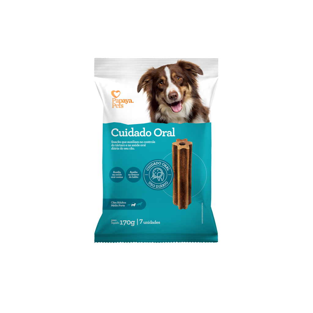 Cuidado Oral 170G M 7UN PAPAYA PETS