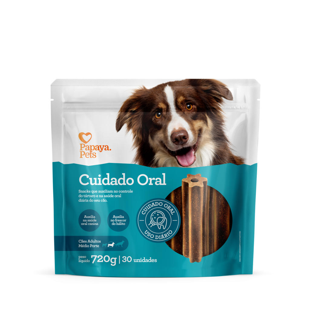 Cuidado Oral 720G M 30UN PAPAYA PETS