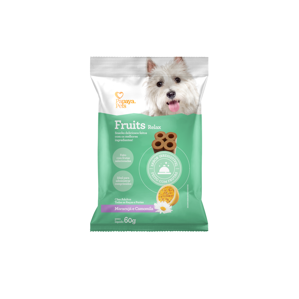 Fruits Relax Maracuja/Camomila 60G PAPAYA PETS