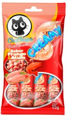 Petiscos ChuChups Frango e Atum 4x15g