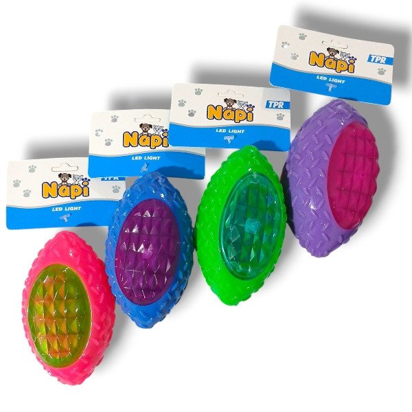 Brinq Mordedor Oval C/Led Dogs Era 