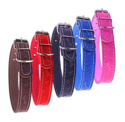 Coleira Couro Estampa COLTELLI