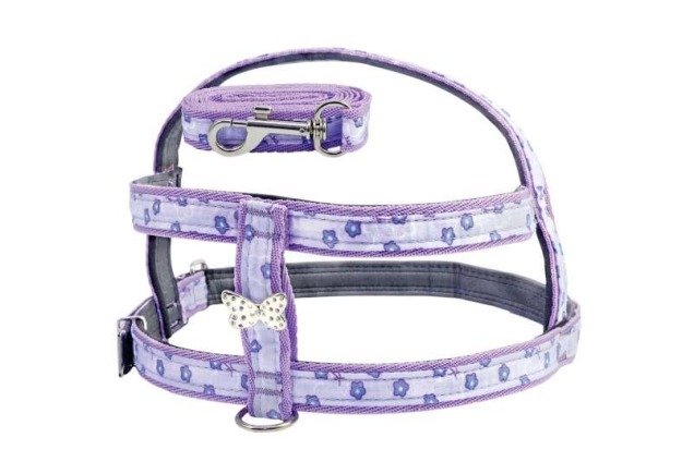 Conj Peitoral Nylon AP Floral COLTELLI