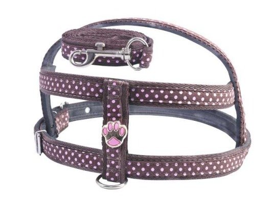 Conj Peitoral Nylon Chocolate COLTELLI