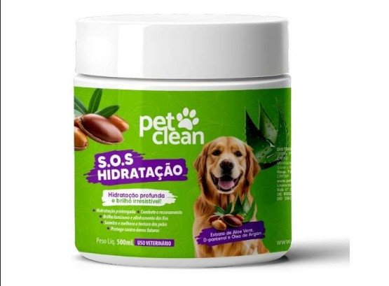 Mascara SOS Hidratação Profunda 500G PET CLEAN