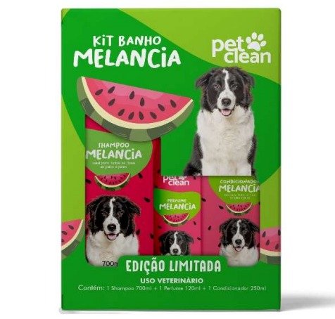 Kit Banho Melancia PET CLEAN