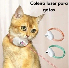 Coleira Interativa Laser P/ Gato NAPI