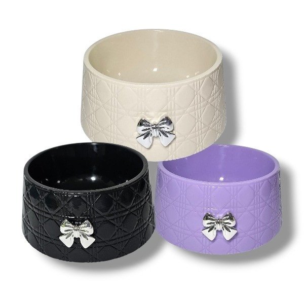 Comedouro Fashion Lacinho Elo