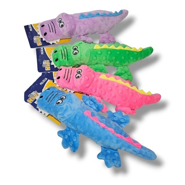 Brinq Pelucia Jacare 33cm 