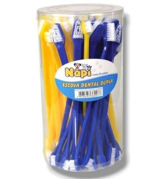 Pote de Escova Caes e Gatos Napi