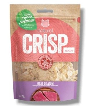 Natural Crisp Iscas de Atum Gato 20G
