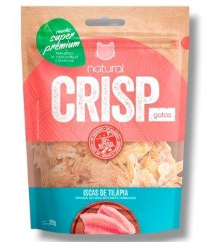 Natural Crisp Iscas de Tilapia Gato 20G