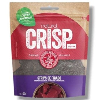 Natural Crisp Strips Figado  100G