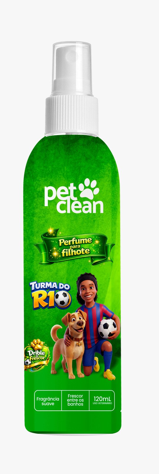 PERFUME FILHOTES TURMA DO R10 120ML PET CLEAN