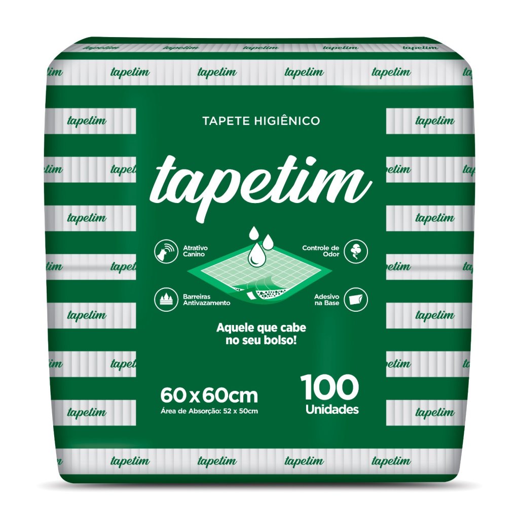 TAPETE HIG TAPETIM 60X60CM  100UN GREAT PETS