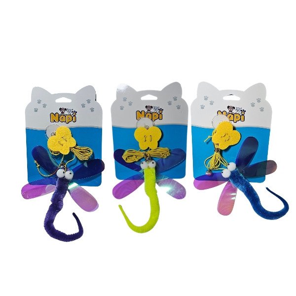 BRINQ PARA GATO ELASTICO C CORDAO NAPI