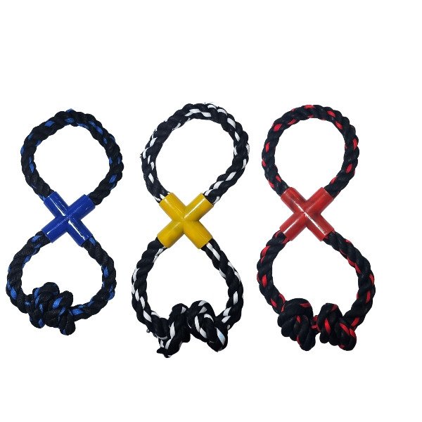 BRINQ MORDEDOR CORDA BLACK 28CM NAPI