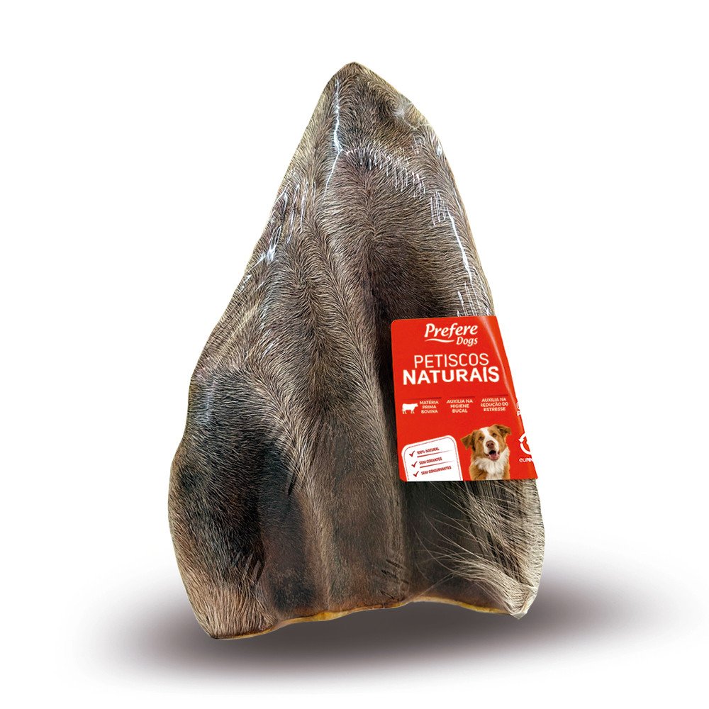 ORELHA BOVINA C/PELO 1UN SHRINK PREFERE