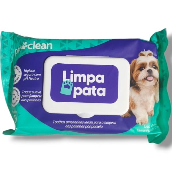 TOALHAS UMEDECIDAS LIMPA PATAS 50UN PET CLEAN