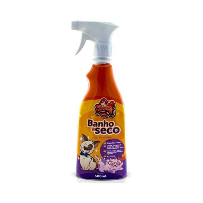 Banho a Seco para Cães e Gatos 500ml 