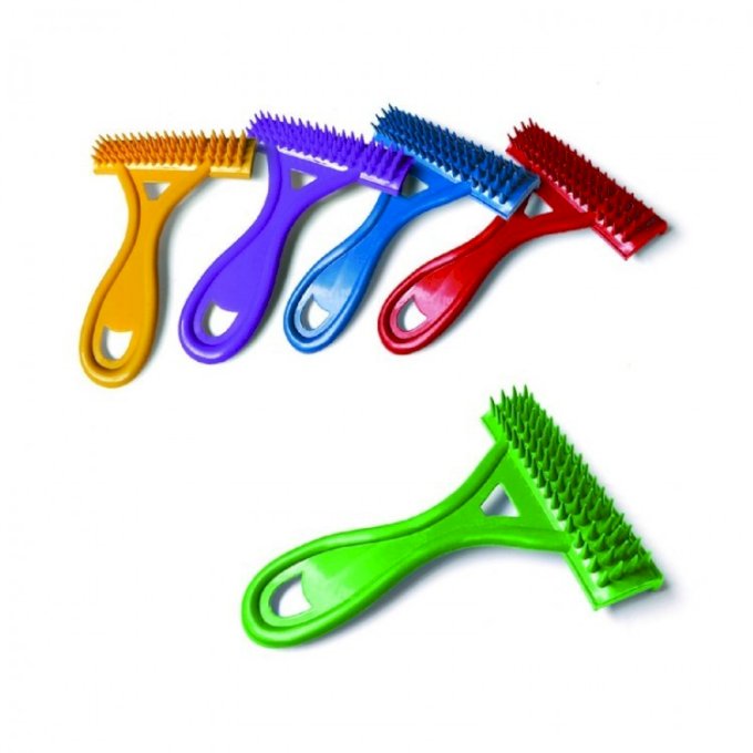 Escova Plástica Rastelo Cerda Longa Four Plastic