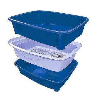 Bandeja Higiênica 3 Peças Four Plastic