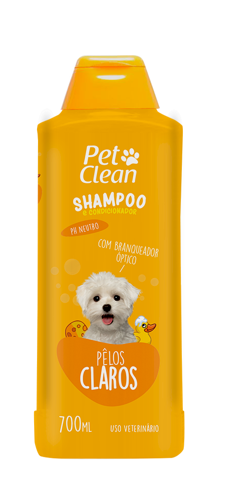 Shampoo Clareador 700ml Pet Clean