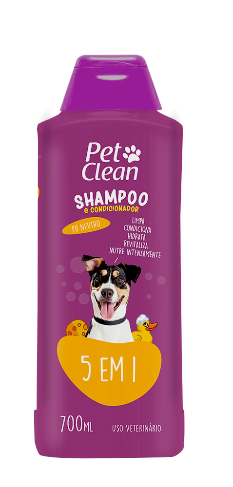 Shampoo 5x1 700ml Pet Clean
