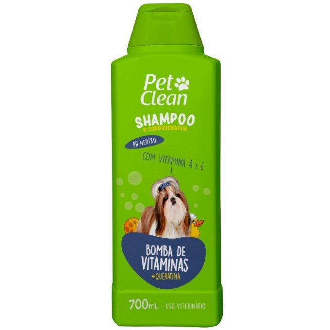 Shampoo Bomba de Vitamina 700ml Pet Clean