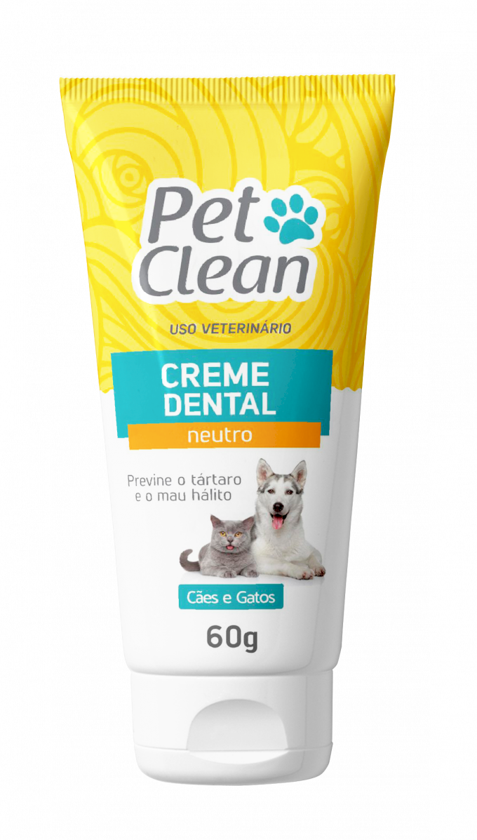 Creme Dental Neutro 60g Pet Clean