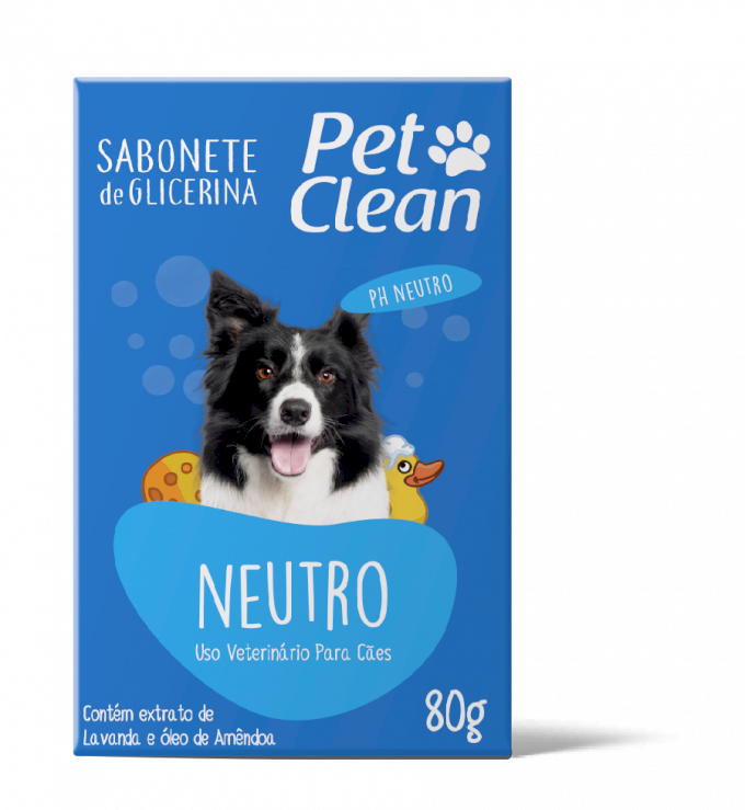 Sabonete Neutro 80g Pet Clean