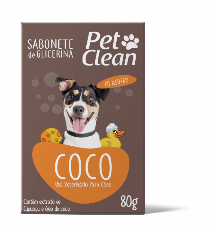 Sabonete Coco 80g Pet Clean