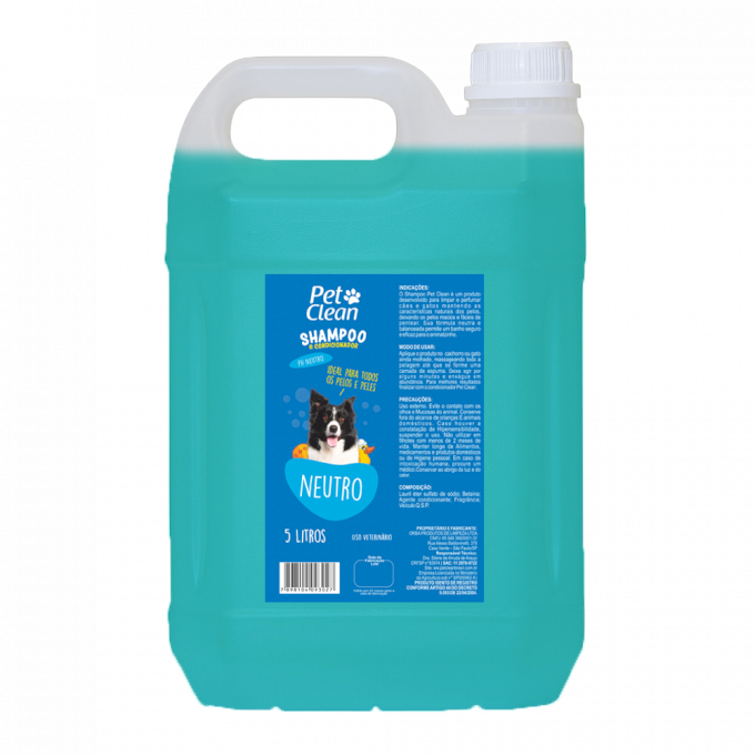 Shampoo Neutro 5L Pet Clean