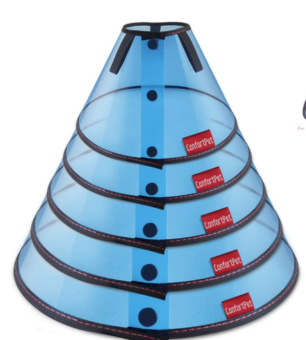 Colar Elizabetano Gato Azul Un ConfortPet