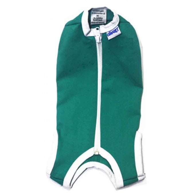 Roupa Pós Cirúrgica Regular Verde ConfortPet