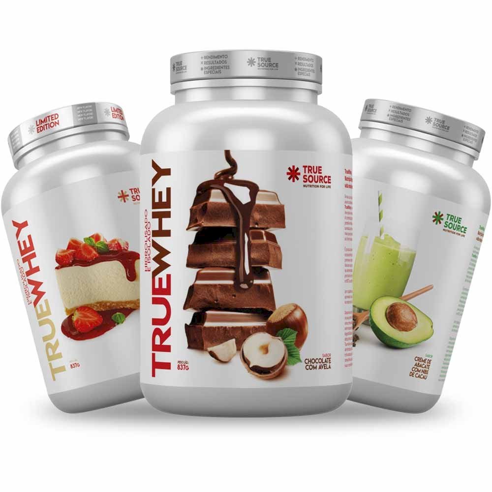 Whey Protein Isolado e Hidrolisado True Source 837g