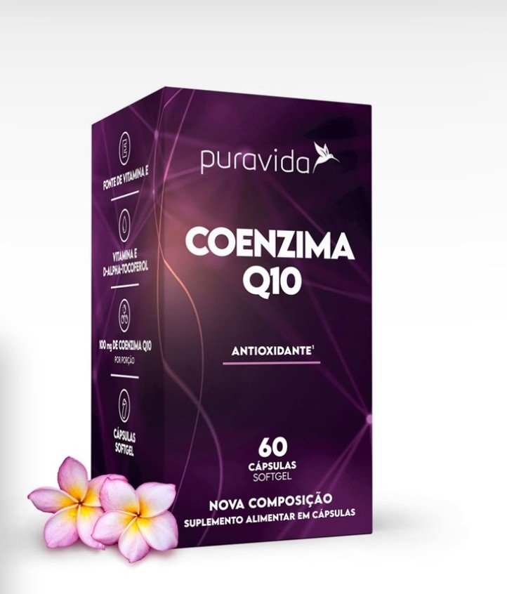 Coenzima Q10 Puravida 60 cáp