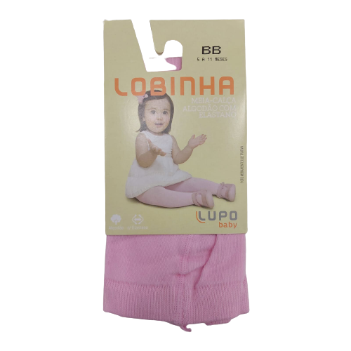 MEIA CALÇA LUPO BABY LOBINHA 5 A 11 MESES