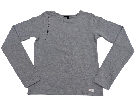 CAMISETA MANGA LONGA KELY & KETY TAMANHO 12