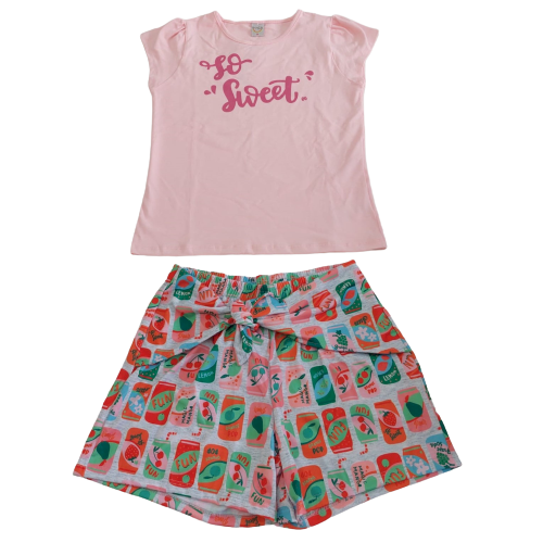 CONJUNTO VERÃO BOCA GRANDE TAMANHO 14