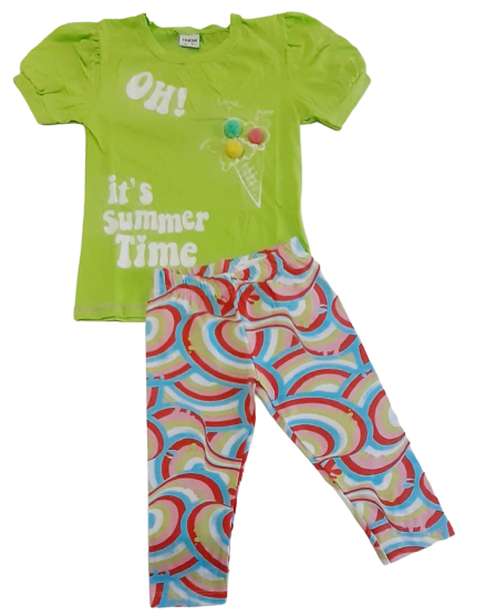 CONJUNTO VERÃO FAKINI KIDS TAMANHO 06
